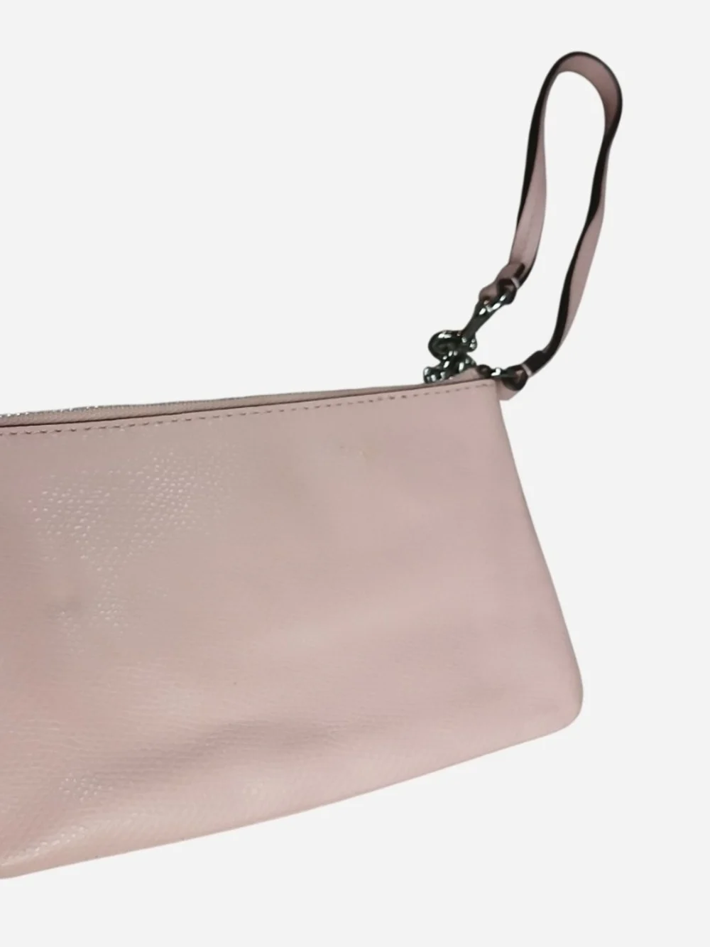 Coach Blush Pink Leather Wristlet